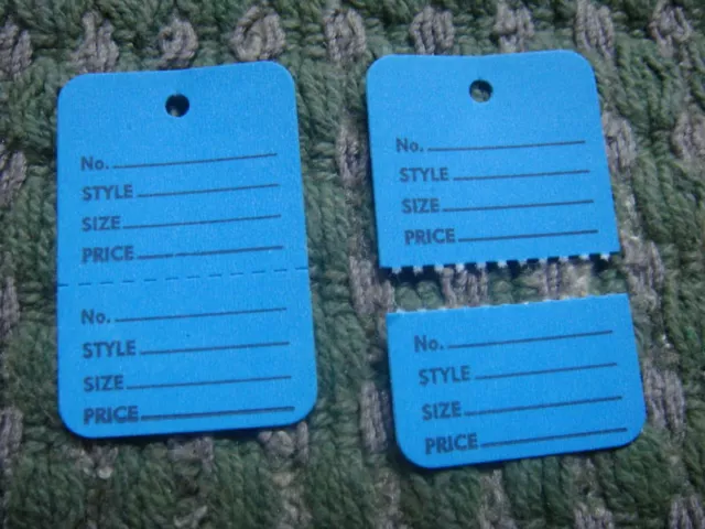 Clothing Price Tagging Tag Tagger Gun Hang Label Blue