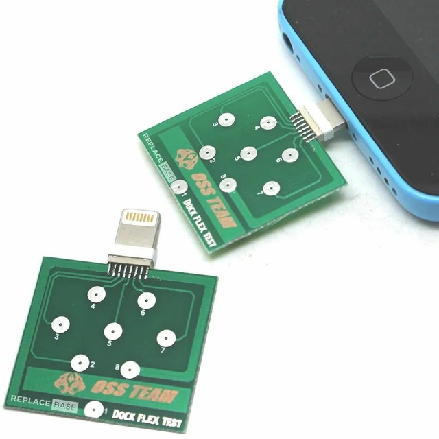 DOCK FOR IPHONE iPad Charging Port Test PCB Charging Charge Port Repair