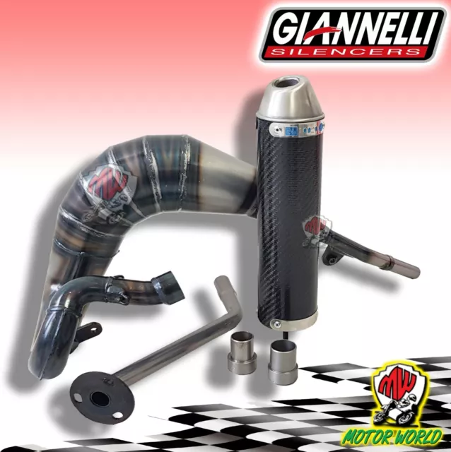 MARMITTA + SILENZIATORE ALLUMINIO GIANNELLI VENT DERAPAGE 50 2021 TYPE 50S