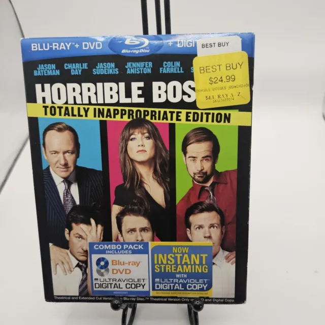 Horrible Bosses Blu-ray/DVD 2011 Totally Inappropriate Edition Brand New Sealed