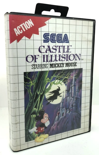 Jeu Sega Master System Castle Of Illusion – Version PAL – Bonne état – Sans Notice