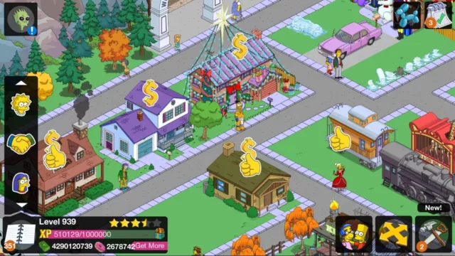 The Simpsons Tapped Out Android & iOS 100,000 Donuts + More! 3