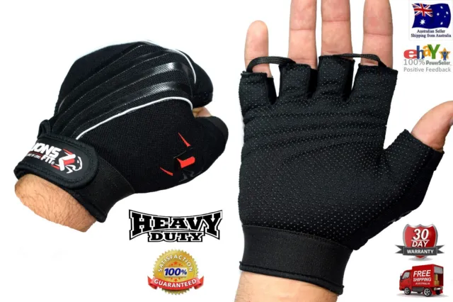 Lions Fit Cycling Gloves Training Fitness Gym Weight Lifting Exercise Glove