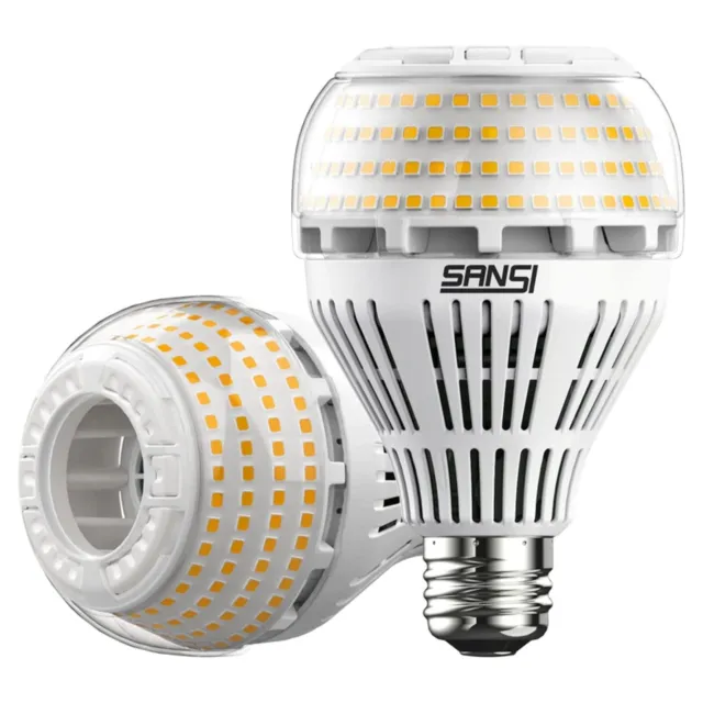 2X 22W=200W E27 LED Leuchtmittel Glühbirne Warmweiß LED Fluter Spot 230V CE COC