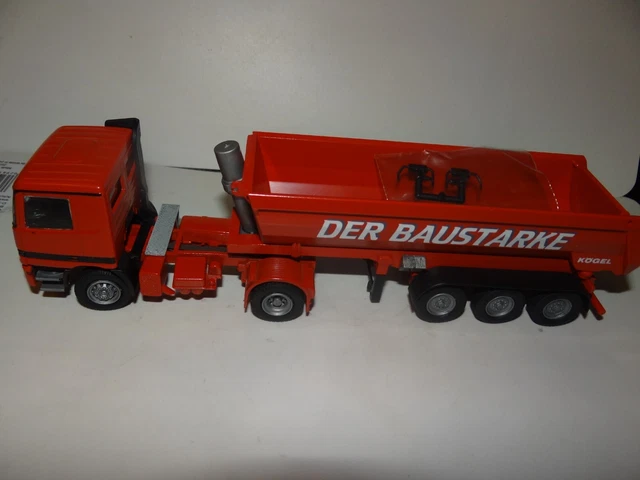 Camion Conrad 1/50 - Mercedes Benz Actros Tipper Kogel 'Der Baustarke' - Diecast - Occasion