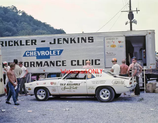 Dave Strickler "Old Reliable" 1969 Chevy Camaro Super Stocker PHOTO! #(10)