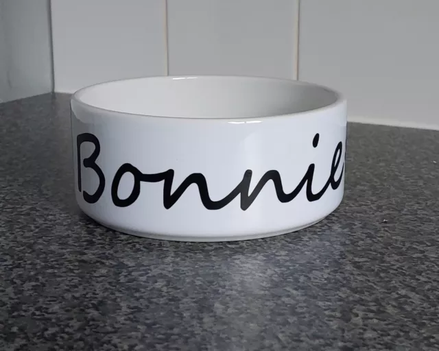 Personalised Pet Feeding Bowl - Large Bowl for Dogs - Handwriting Style -  Large