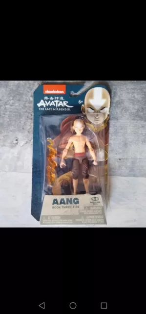 Figurine Avatar Tha Last Air Bender AANG Book Tree : Fire Neuf