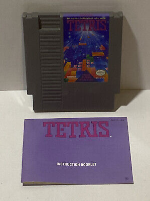 Tetris Nintendo NES With Manual Authentic Cleaned And Tested