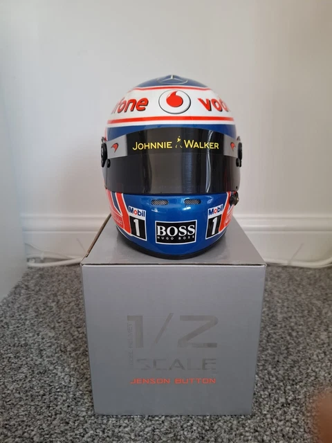 Casque Miniature Grosjean F1 Renault 2012 - Échelle 1:2 - Bell - Neuf