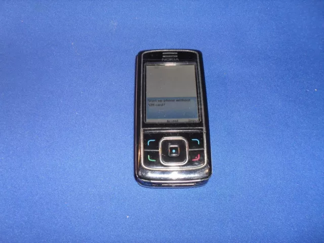 Nokia 6288 Slide Phone  Complete With Box, Manual, Cd And Accessories