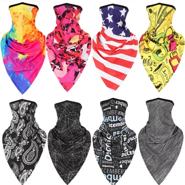 Women Men Face Mask UV Neck Gaiter Balaclava Fishing Scarf Cycling Bike Bandana