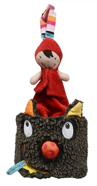 Boite à Musique Cache Cache Louloup Chaperon Rouge Doudou Musical