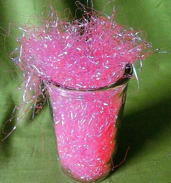 (390,--€/kg) 5 g Deko Glitzer-Gras PINK-irisierend : Basteln, Verpacken, Deko
