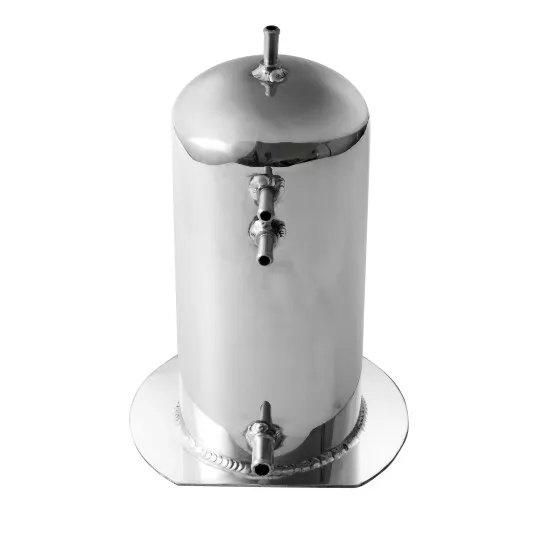 Arlows 2 Liter Aluminium Benzin Catchtank ( 240mm Höhe )