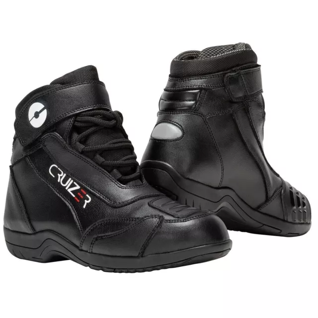 Cruizer Stivali Moto Scarpe Scooter Sportive Pelle 44