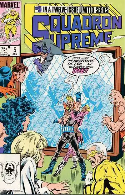 Squadron Supreme #5 January 1986 Marvel Comic Book (NM)
