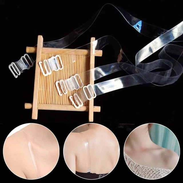Ceinture bandoulière invisible transparent antidérapant vêtements femmes 1,2