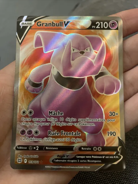 Carte Pokémon Granbull V FA 159/172 FR Neuve