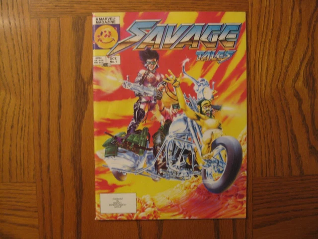 Savage Tales Marvel Magazine Volume 2 Lot of Two (2), including #1 and #4  'Nam