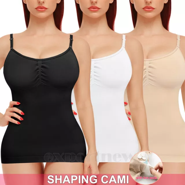Tummy Waist Firm Control Body Shaper Slimming Cami Shapewear Seamless Vest Top