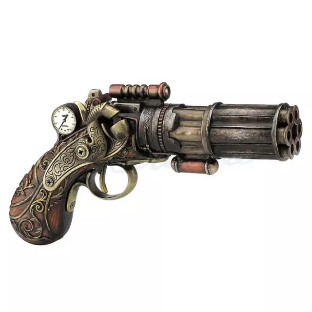 Nemesis Now Steampunk Pistol Ornamental 3