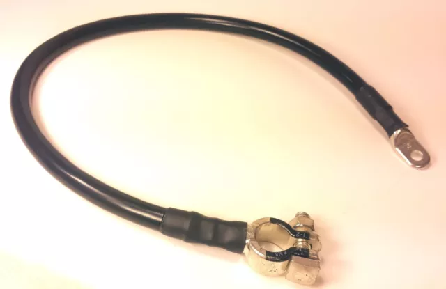 Battery Cable Negative 2 Gauge AWG Marine Grade Tinned Copper - Car, Boat, Solar