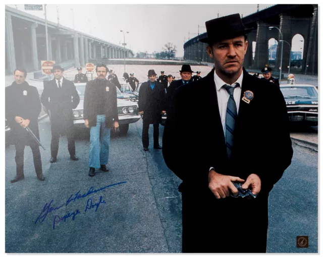 French Connection Photo Gene Hackman Signed ASI COA