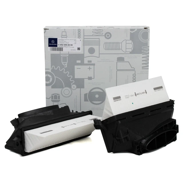 Original Mercedes-Benz Luftfilter 2-teilig 300 CDI / 350 CDI OM642 Diesel Motor 152573200668
