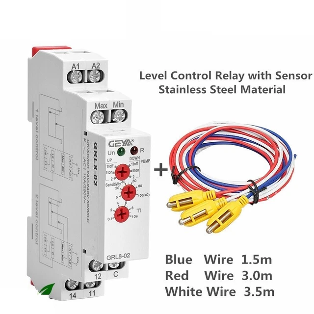 LIQUID LEVEL CONTROL Relay General Purpose Module Electronic 10A AC/DC