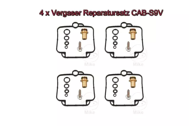 4x Vergaser-Reparatursatz pour Suzuki GSF1200(S) Bandit GSX-R750(W) GSX-R1100 (W