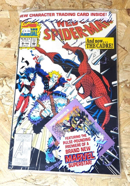 Marvel Comics Web of Spider-Man Comic Book #9 64-Page Annual (1993) - NM