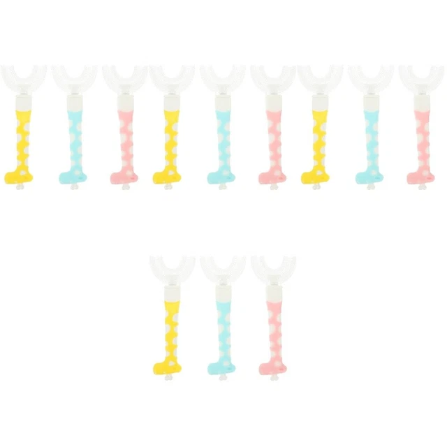 12 piezas cepillo de dientes perezoso cepillo de dientes para niños cepillo de dientes caricatura