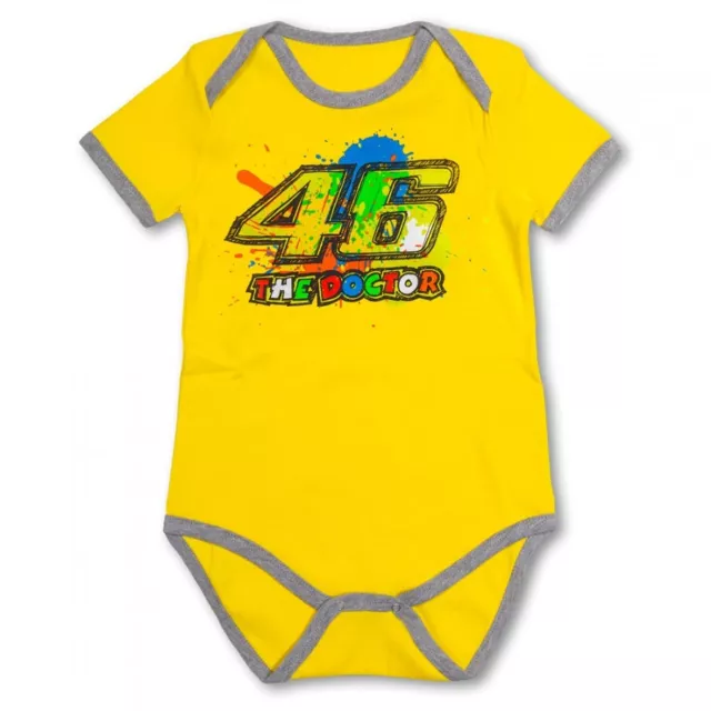 New Official Valentino Rossi VR46 Baby Body Suit - VRKBB 207101