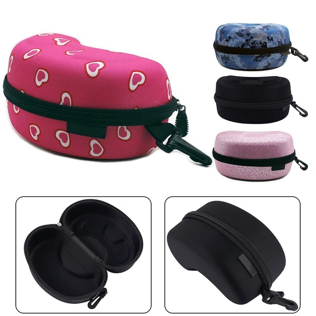 Skiing Eyewear Case with Hanging Buckle Convenient Snow Glasses Protection
