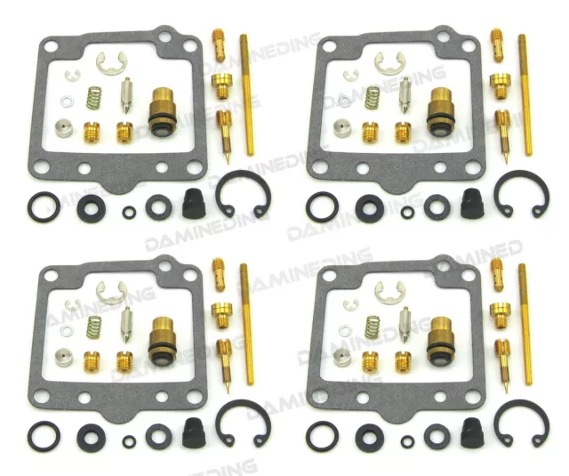 4 X CARBURETOR CARB REPAIR REBUILD KIT 80-83  gs850 gs850g gs850gl gs850gt