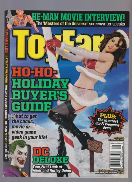 Toyfare Magazine #125 JANUARY 2008 MCFARLANE MRS CLAUS COVER HE-MAN INTERVIEW