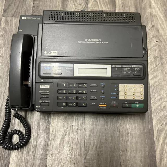 Spares - PANASONIC TELEPHONE ANSWER/FAX MACHINE KX-F230 vintage/retro/film prop