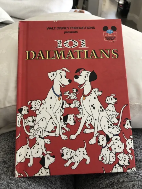 101 Dalmations Walt Disney's Wonderful World Of Reading 1974 Vintage Book