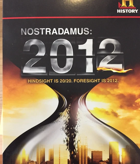 NOSTRADAMUS 2012 4 x DVD Set History Channel Documentary Series AS NEW!