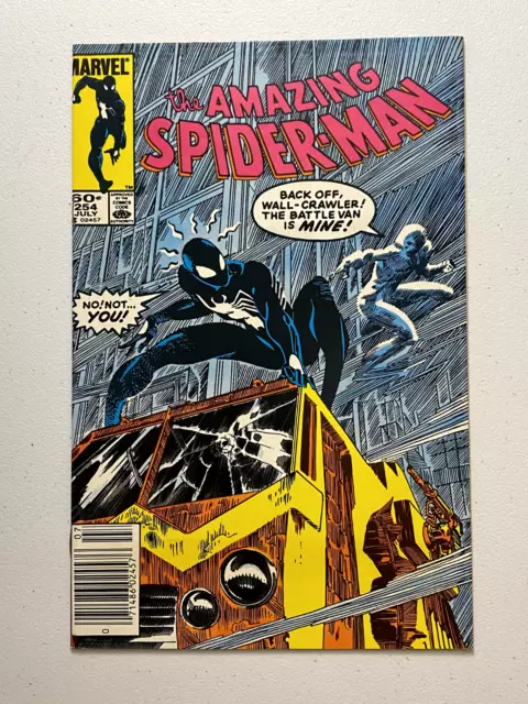 The Amazing Spider-Man #254, Newsstand Edition, FN+, Marvel 1984