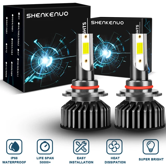 9012 LED HEADLIGHT Bulb for Toyota Corolla iM RAV4 17-2018 High Low ...