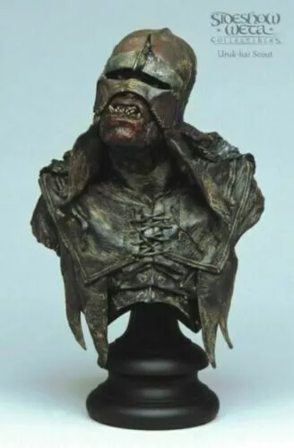 Sideshow Weta URUK-HAI Scout 1/4 Scale Bust Lord of the Rings Statue Figure Lotr