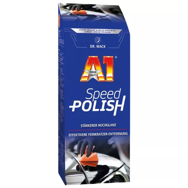 Polissage Voiture Dr. Wack A1 Vitesse Polish Polissage de Haute Brillance 500 ML