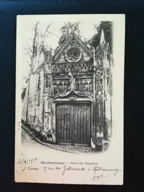 CPA 95 MONTMORENCY - Porte des Templiers