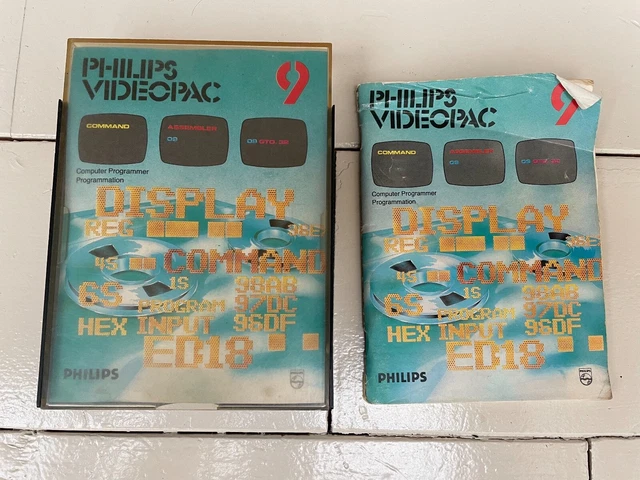Rare : Videopac (Philips G7000) - PROGRAMMATION + Livret Explicatif - Bon état