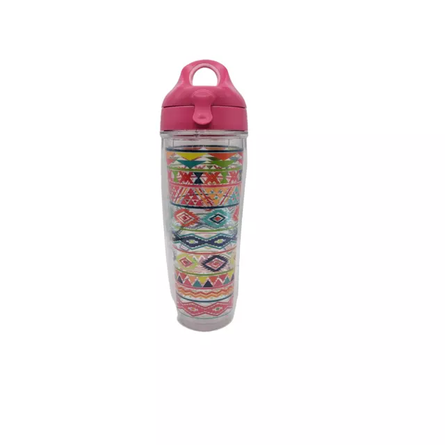 Tervis 24oz Tumbler Water Bottle with Flip-Top Lid & Loop Southwestern Print