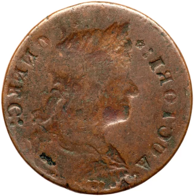 1787 M 31.1 Obverse Brockage Connecticut Colonial Copper Coin 1787 M 31.1 Obverse Brockage Connecticut Colonial Copper Coin