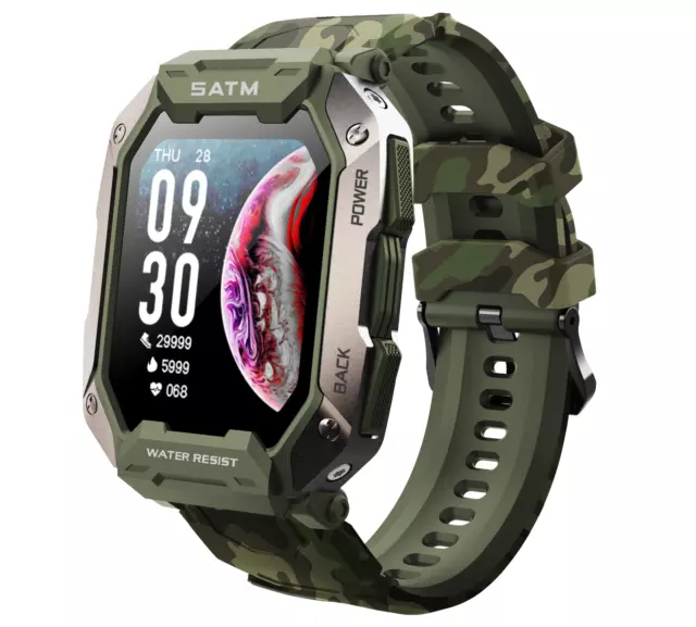 Smart Watch 5ATM Water Resistant Outdoor Sport Smart Bracelet -TKY-C20 2