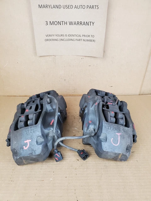 04-10 Vw Touareg Porsche Cayenne Audi Q7 Front Brembo 17Zr 17Zl Brake Calipers J